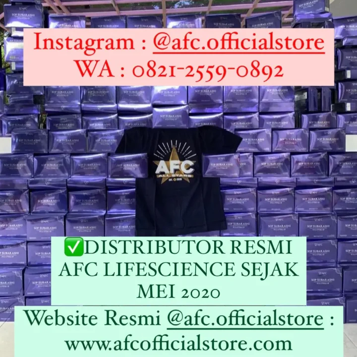 Ready Stock AFC Web